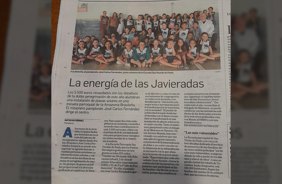 A energia das Javieradas